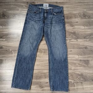 Levi's Signature Slim Straight Blue Jeans Size 34x32 Cotton